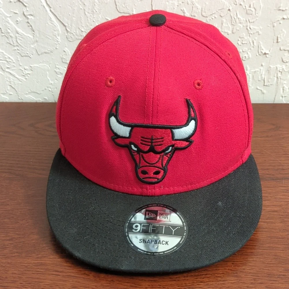 New Era Chicago Bulls Red 9Fifty Adjustable Hat